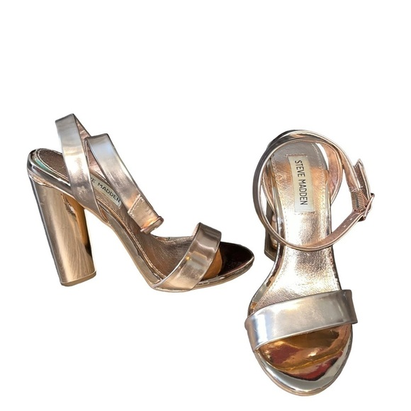 Steve Madden Rose Gold Heels - Picture 8 of 8